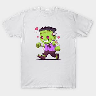 Frankenstein T-shirt Designs for Halloween T-Shirt